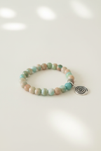Amazonite Spiral Bracelet – Studio Product Shot
