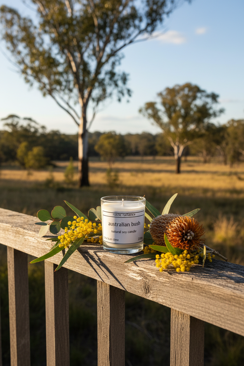 Australian Bush Candle Outdoor Country Home