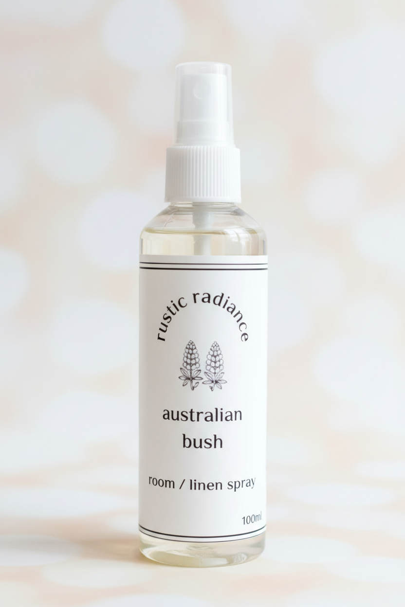Australian Bush Room Spray – 2:3 Portrait, Pastel Cream Bokeh
