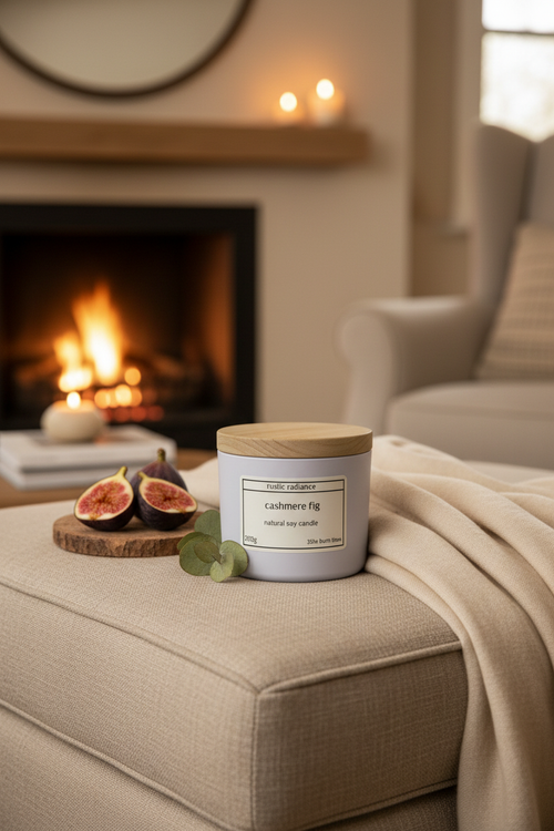 Cashmere Fig Candle Relaxing Country Home