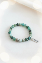 Dream Bracelet Green Agate – Studio Product Shot