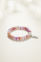 Dream Bracelet Lavender Peach – Studio Product Shot