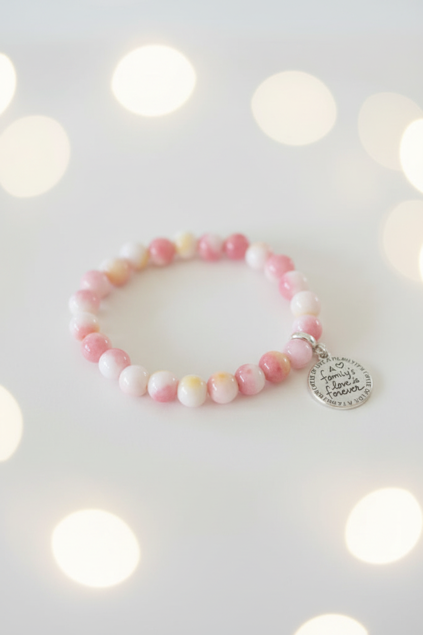 Family Love Forever Bracelet – Elegant Product Shot