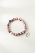 Family Love Forever Bracelet Pink Mauve – Studio Product Shot