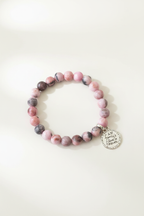Family Love Forever Bracelet Pink Mauve – Studio Product Shot