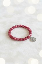 Family Love Forever Bracelet Red – Studio Product Shot