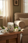 Gardenia Candle in Country House