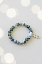 Grace Bracelet Tree Agate – Studio Product Shot