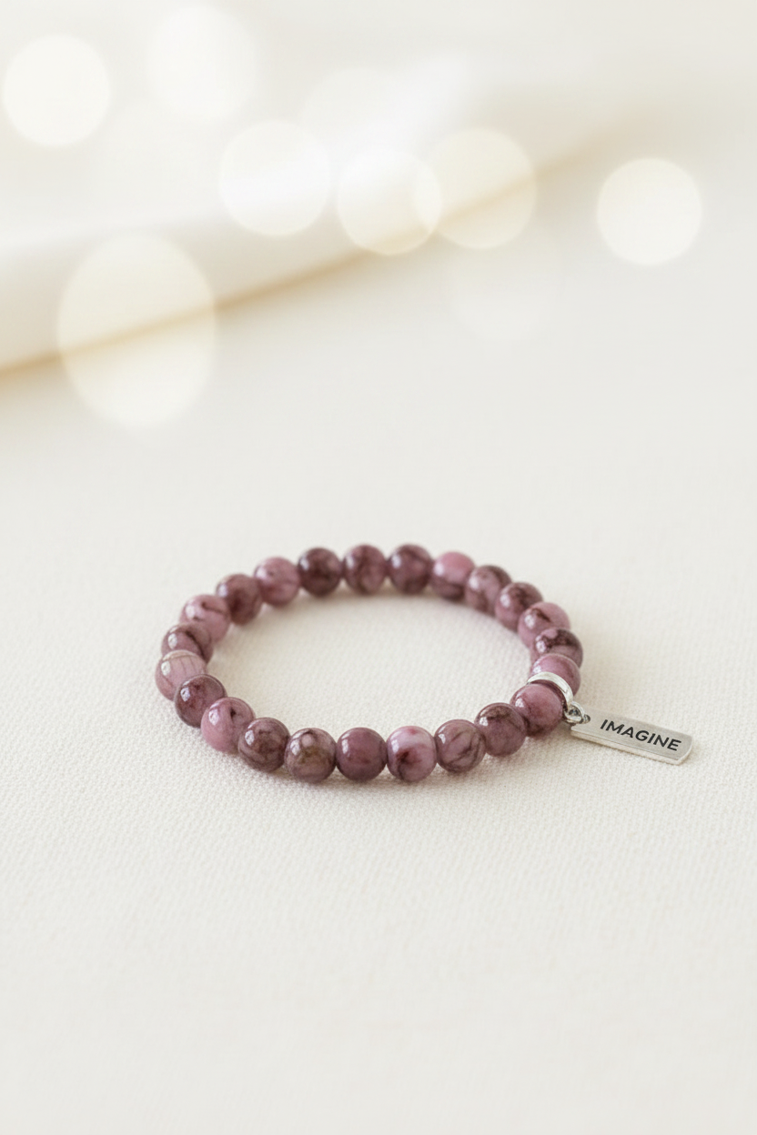 Imagine Bracelet Mauve – Studio Product Shot