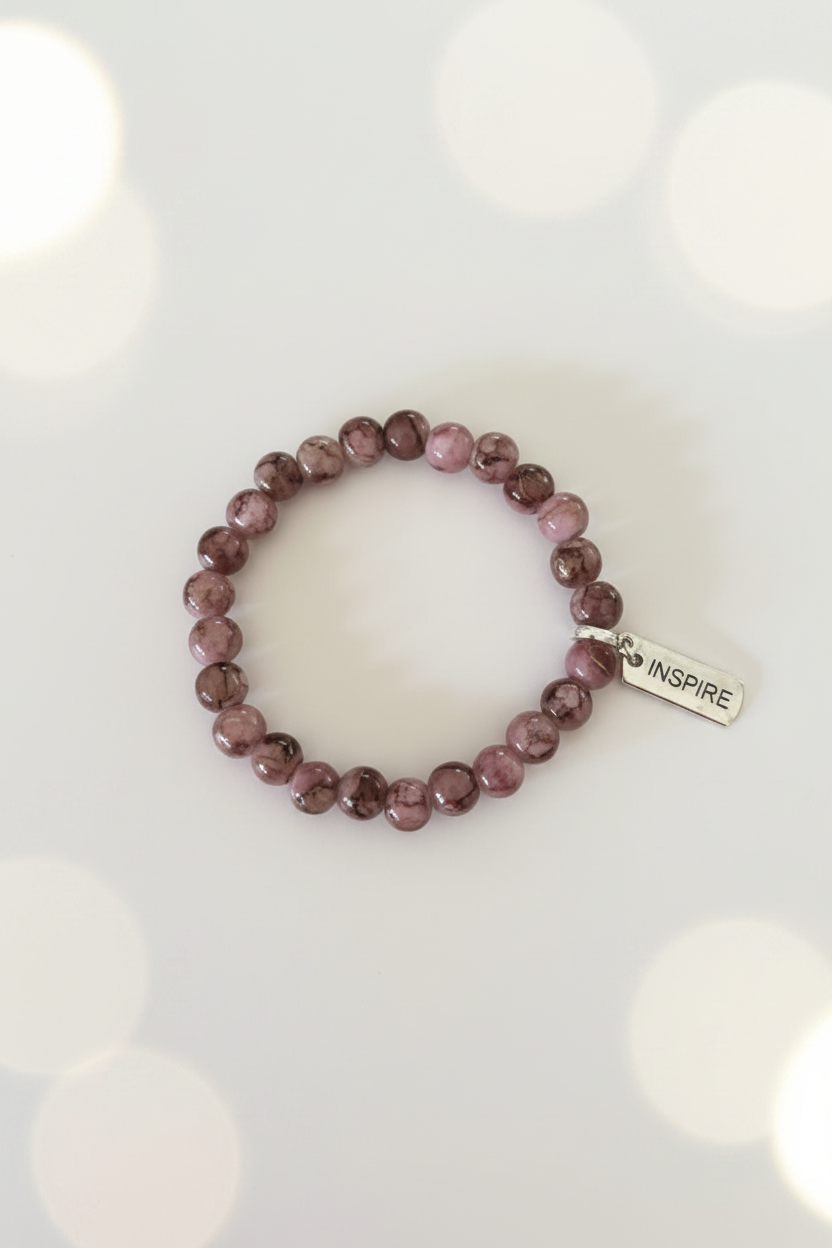 Inspire Bracelet Mauve – Studio Product Shot