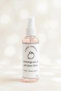 Lemongrass & Persian Lime Room Spray – 2:3 Portrait, Pastel Cream Bokeh