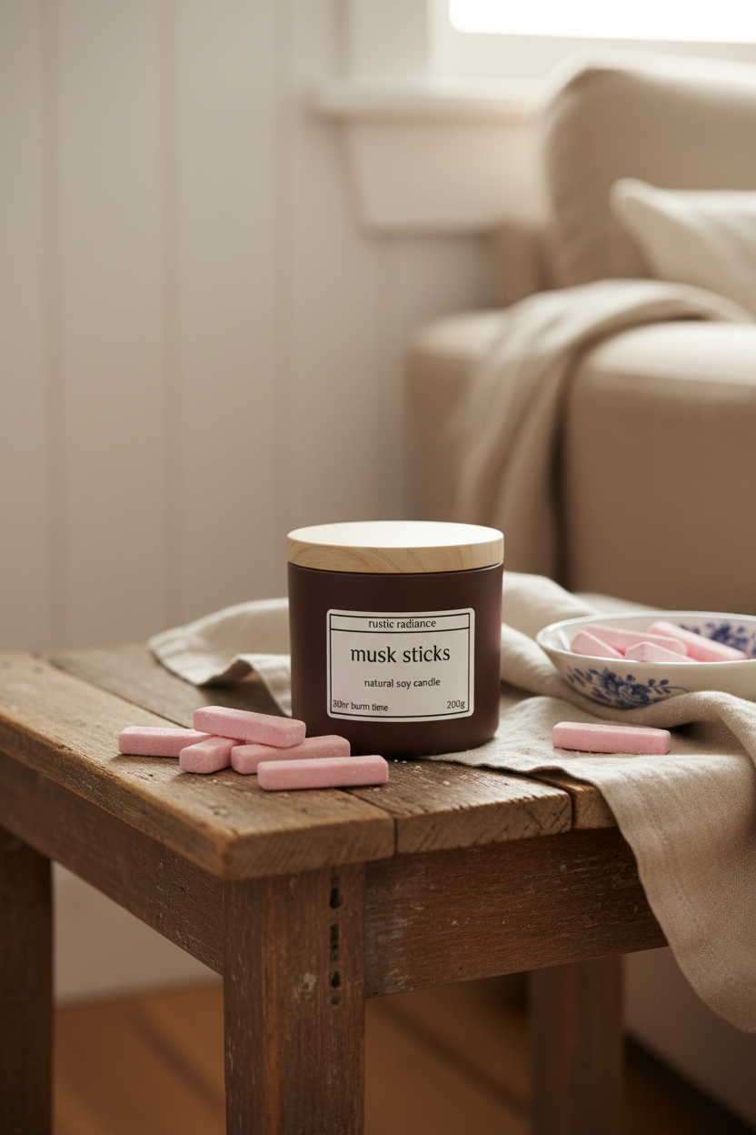 Musk Sticks Candle Country Home