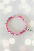 Pink IMAGINE Bracelet – Pastel Cream Bokeh