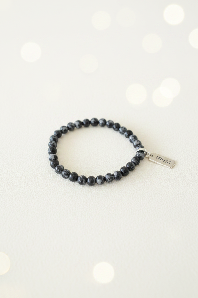 Trust Bracelet Black – Studio Product Shot
