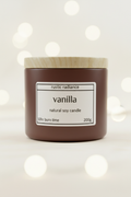 Vanilla Jar Candle – Pastel Cream Bokeh