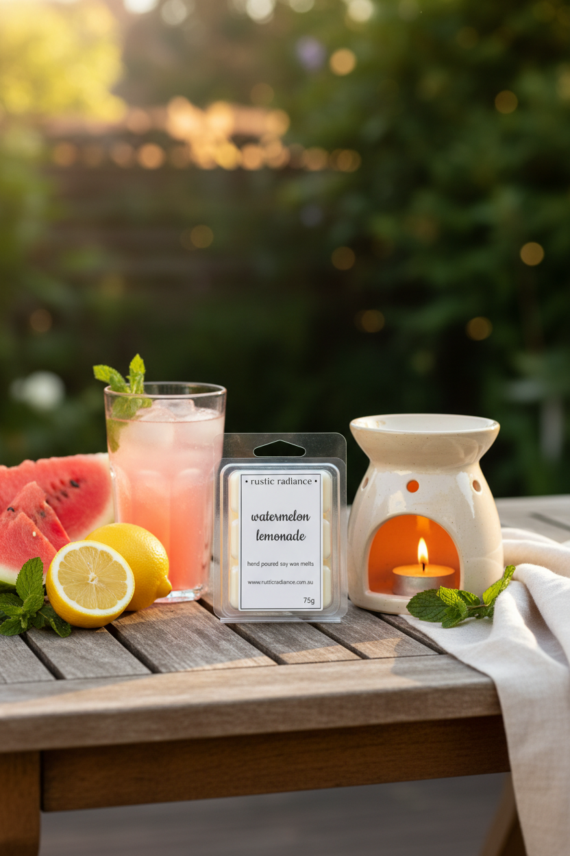 Watermelon Lemonade Wax Melts – Country House Outdoor Table